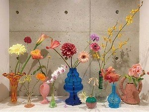 フラワー雑貨 花モチーフのアートを集めたイベント 花のある暮らしマルシェ 西武池袋本店で ファッションプレス