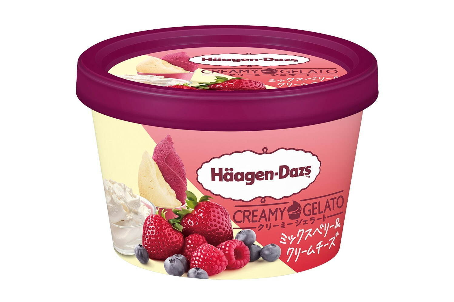 ハーゲンダッツ(Häagen-Dazs) ピスタチオ＆ミルク ミックスベリー＆クリームチーズ｜写真4