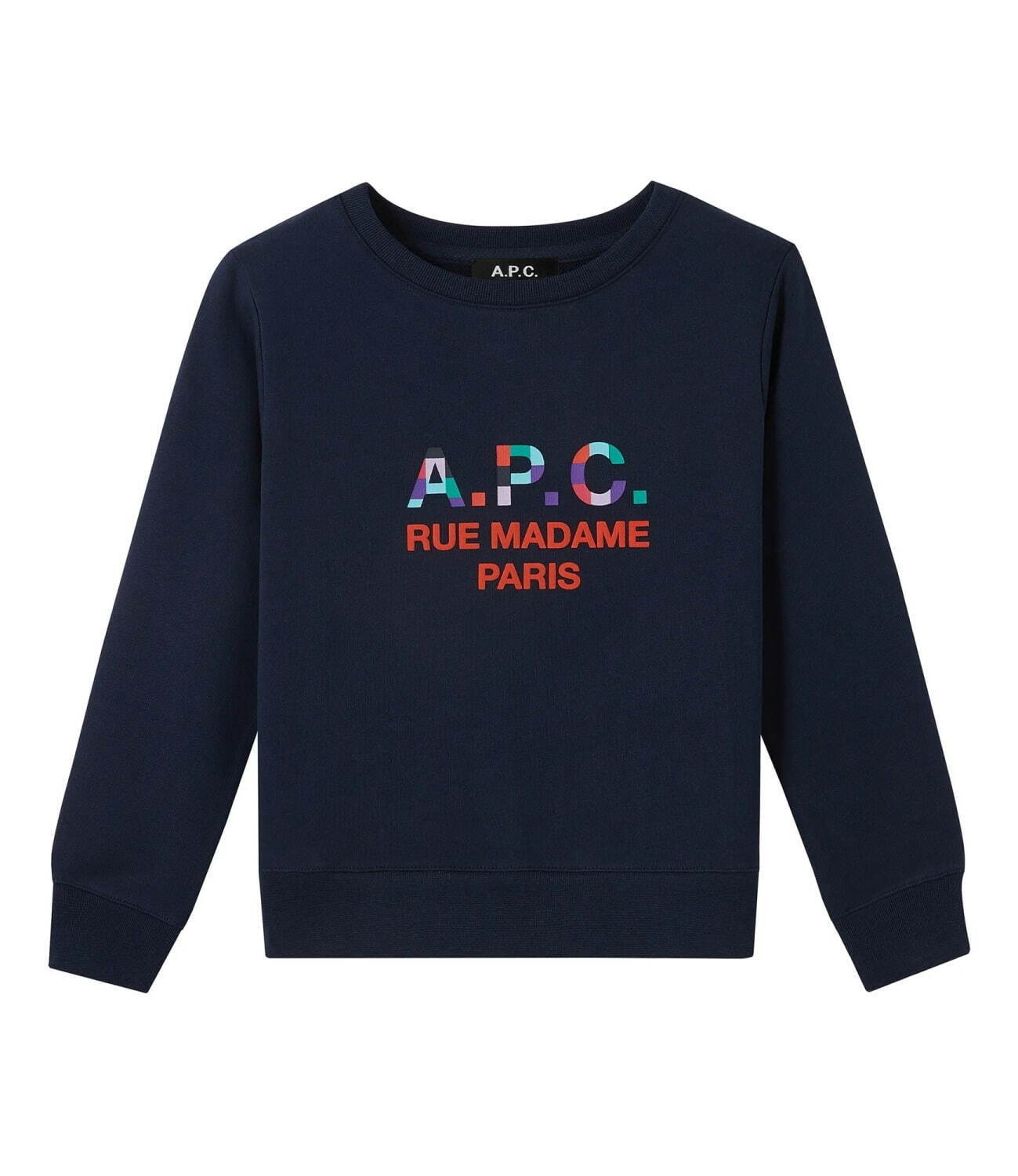 A.P.C.のキッズウェア新作“ルービックキューブ風”カラフルロゴのTシャツ＆スウェット｜写真9