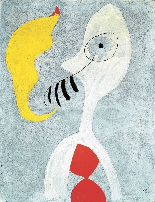 ジュアン・ミロ《絵画(パイプを吸う男)》1925年 富山県美術館
©Successió Miró/ADAGP, Paris & JASPAR, Tokyo, 2022 E4304