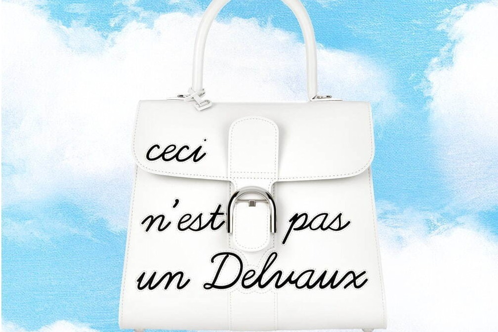 デルヴォー“ルネ・マグリット”着想の「ブリヨン」バッグに限定色、表参道ヒルズで - ファッションプレス