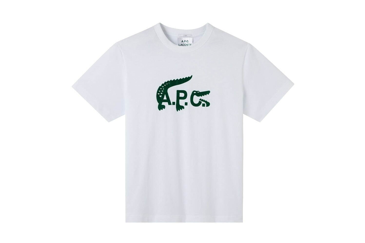 lacoste × a.p.c スモールロゴTシャツ