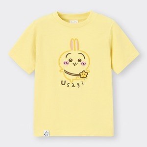 GU「ちいかわ」初コラボ、ハンドメイド風刺繍Tシャツや半袖パジャマを