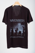 ラッド ミュージシャン×ザ・ノーベンバーズ フォトTシャツ発売 