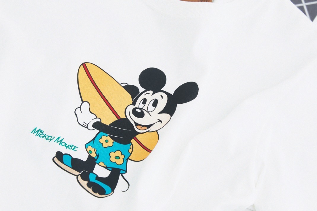 ヴィンテージ サーフ ディズニー ミッキーマウス Tシャツ スプラッシュ