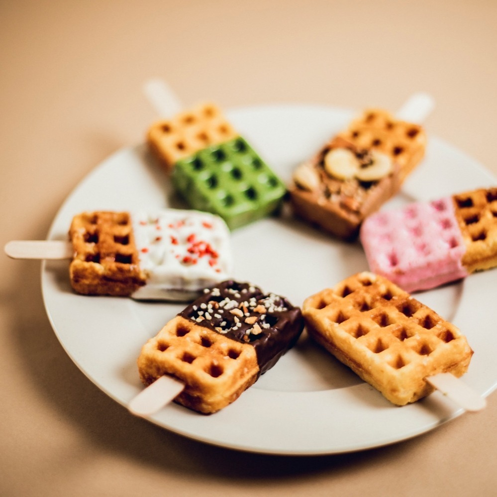 ”冷やして食べる”チョコミント風味のひんやりワッフル、キョウカフェ チャチャの限定スイーツで｜写真9