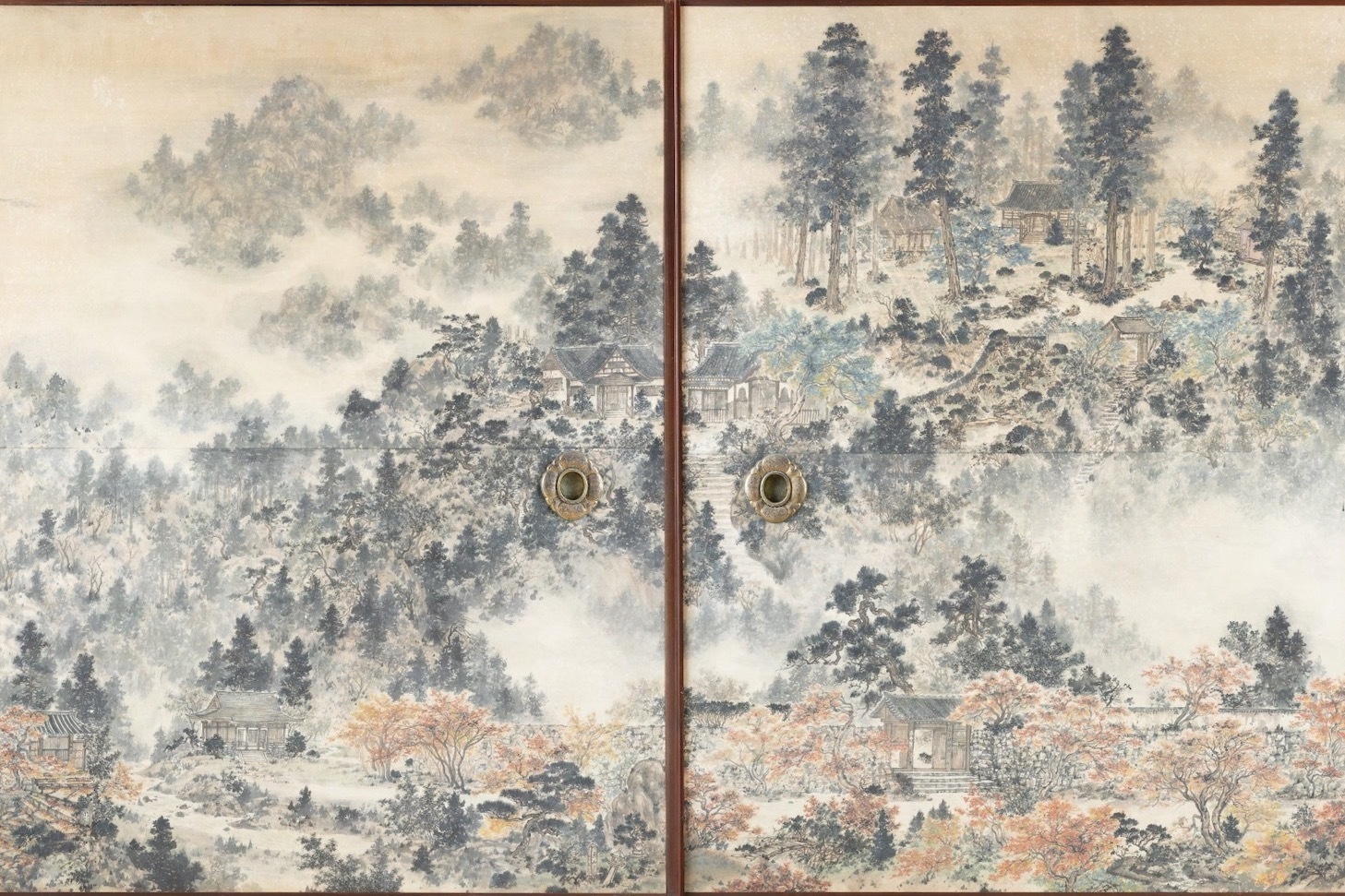 中国画壇を代表する画家・傅抱石と傅益瑤の二人展が長野県立美術館で