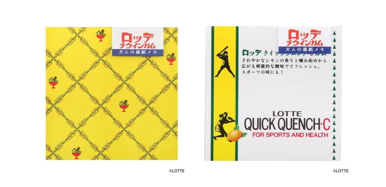 ロッテ×ロフト「ロフトチウインガム」懐かしのチウインガムをモチーフにしたコラボ雑貨が発売｜写真5