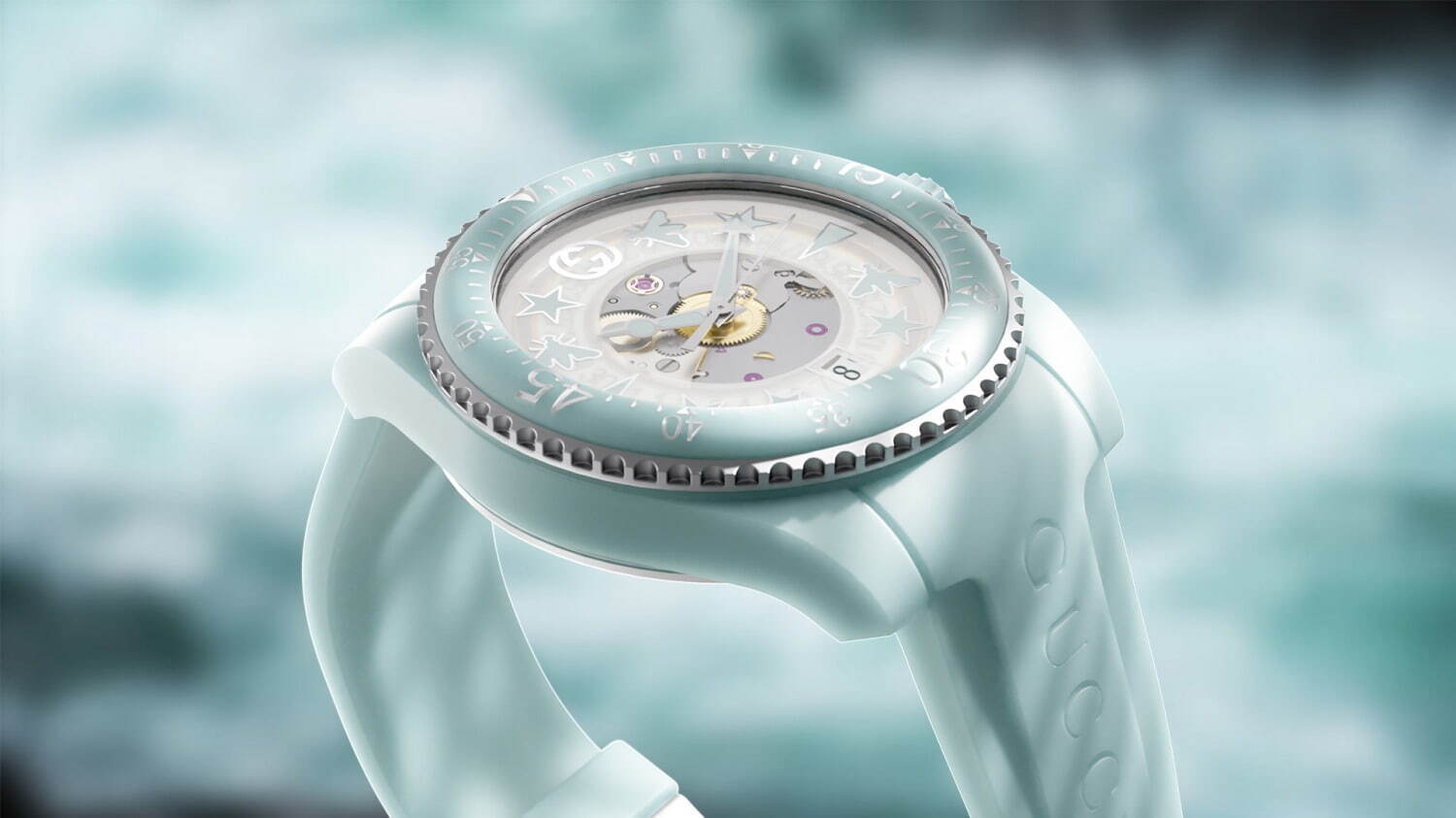 新しいコレクション グッチダイヴウォッチ40MM 腕時計(アナログ