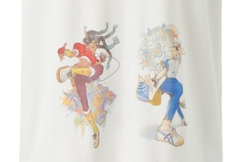 オニツカタイガー「ストリートファイター6」コラボTシャツ、春麗＆新 