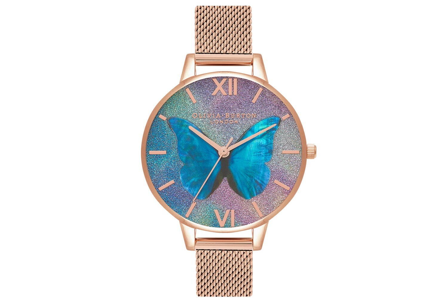 オリビア・バートンから“モルフォ蝶”モチーフの新作腕時計、神秘的な