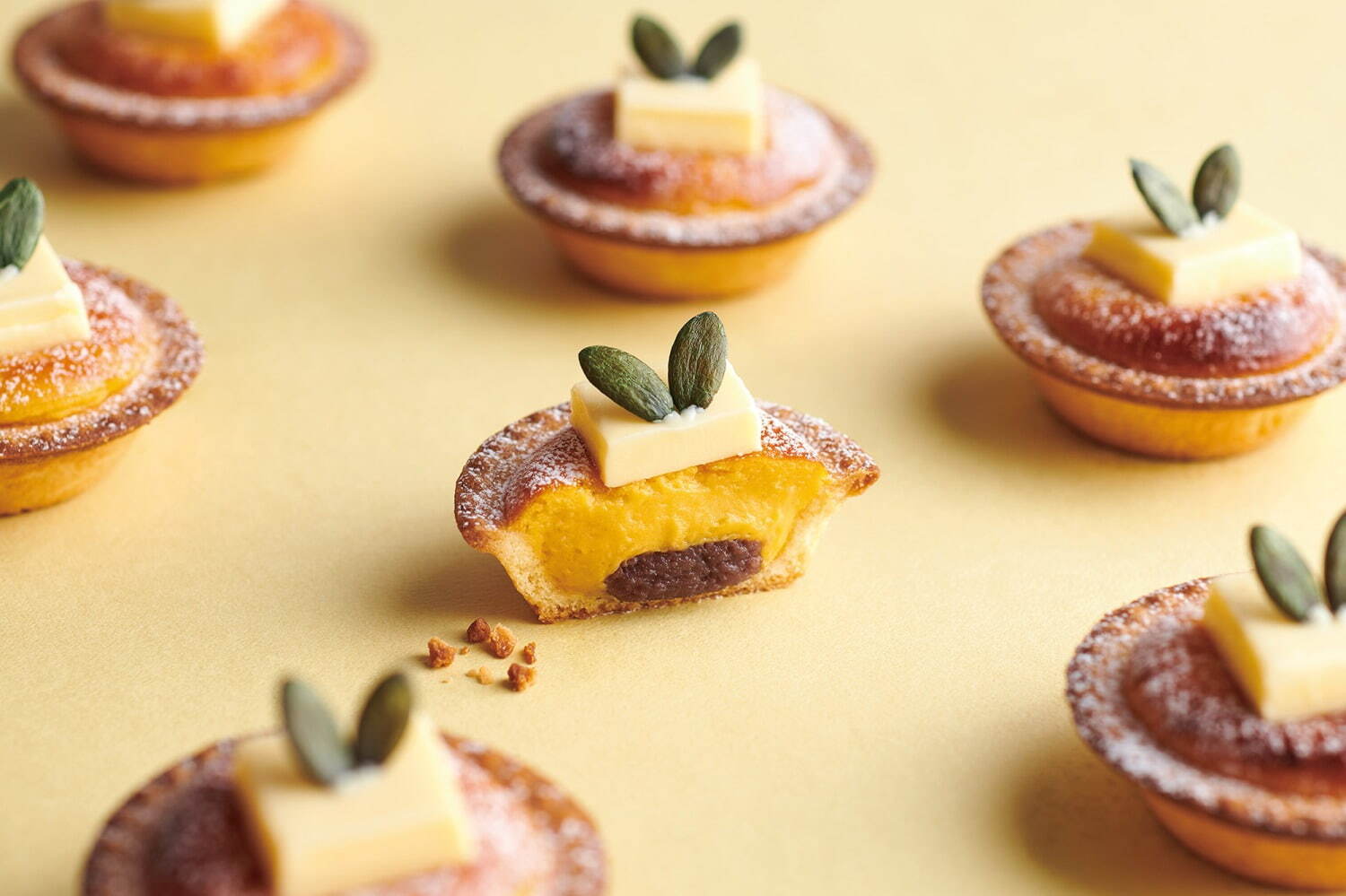 ベイク チーズタルト(BAKE CHEESE TART) かぼちゃあんバターチーズタルト｜写真2