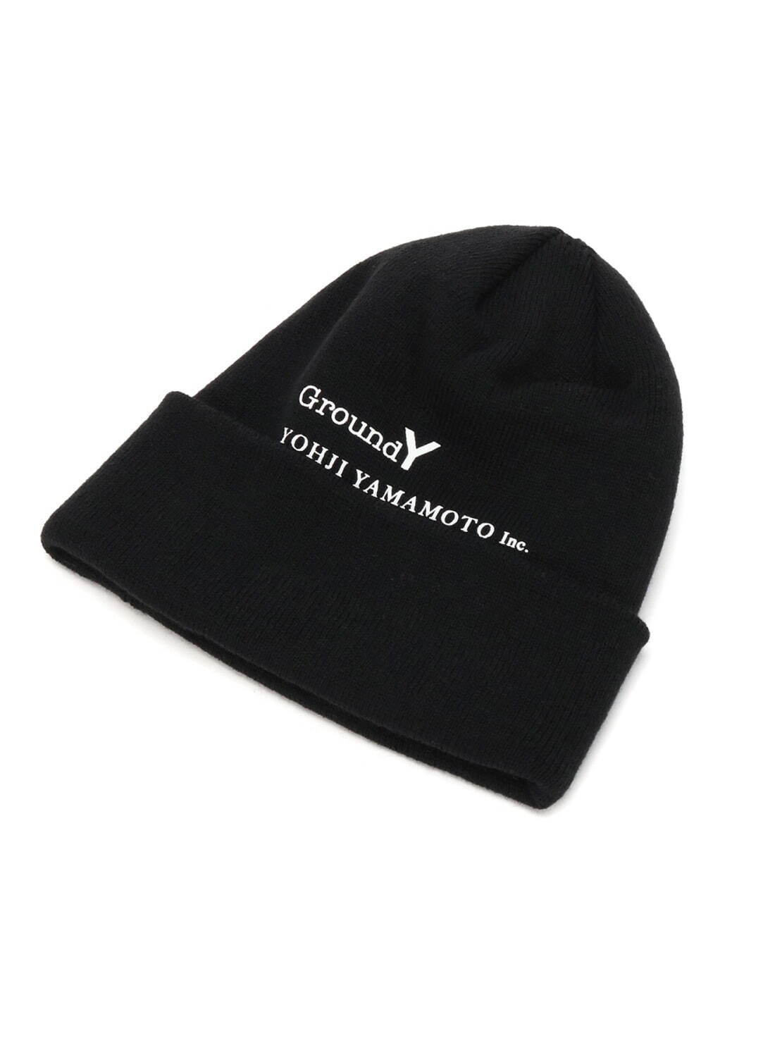 Ground Y×ニューエラ新作、“Y”刺繍のキャップや新ロゴを配したニット帽