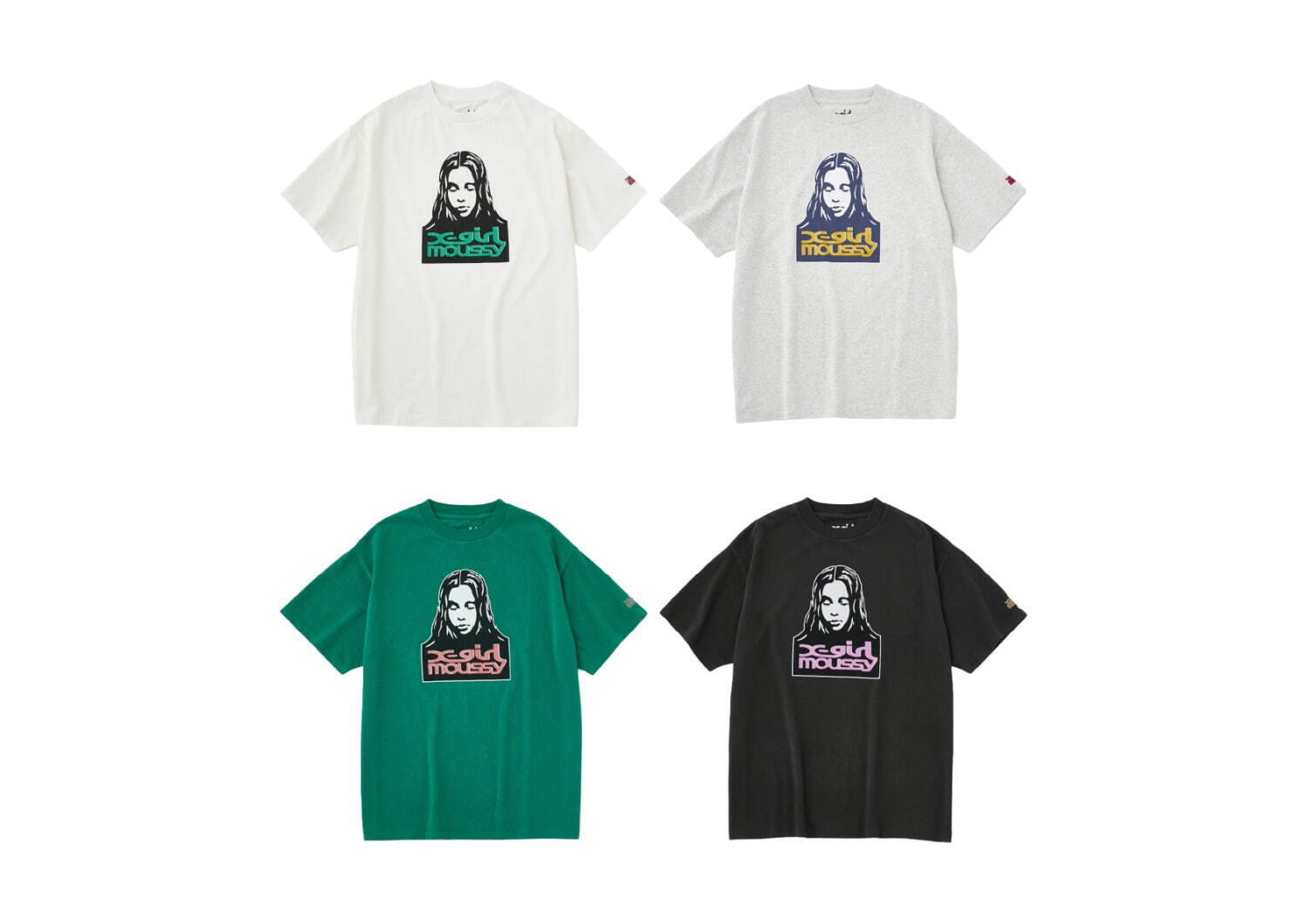 moussy X-girl コラボTシャツ 完売商品 - Tシャツ(半袖/袖なし)