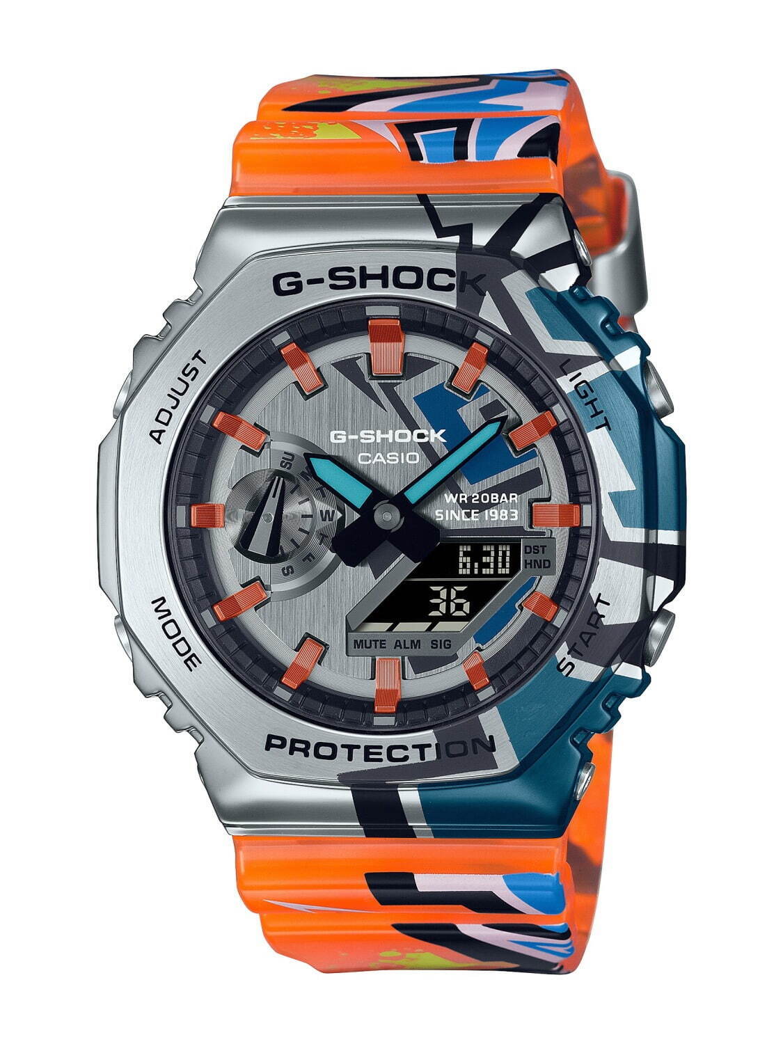 G-SHOCKの新作「ストリート スピリット」時計全体にグラフィティをプリントした全5モデル｜写真9