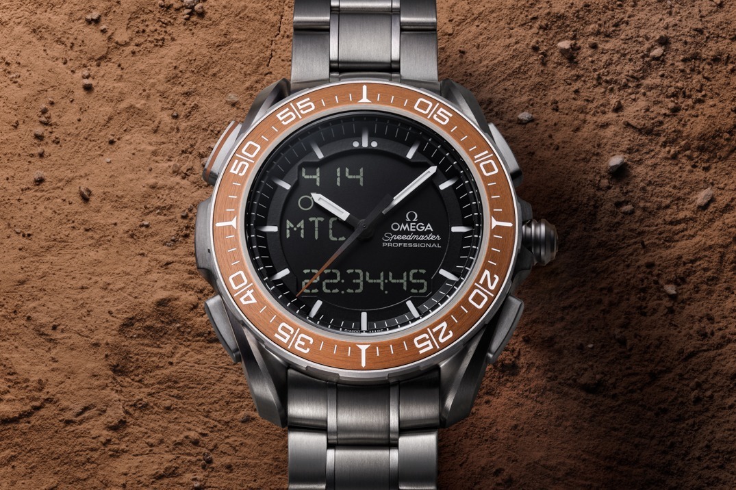 オメガの腕時計「スピードマスター」“火星”の時刻を計測する新作、専用 ...