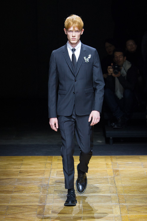 ディオールオム セットアップ　ストライプ　スーツ 2B  Dior homme