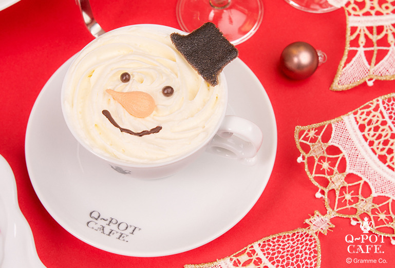 Q-pot CAFE.のクリスマス、アフタヌーンティー&“雪だるま”モチーフのドリンク｜写真8