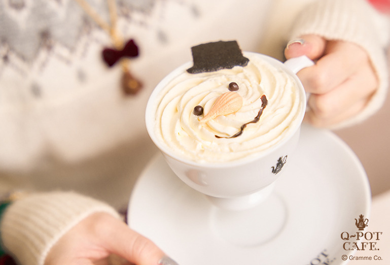 Q-pot CAFE.のクリスマス、アフタヌーンティー&“雪だるま”モチーフのドリンク｜写真9