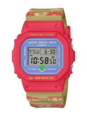 G-SHOCK「スーパーマリオブラザーズ」腕時計、1UPキノコを獲得する