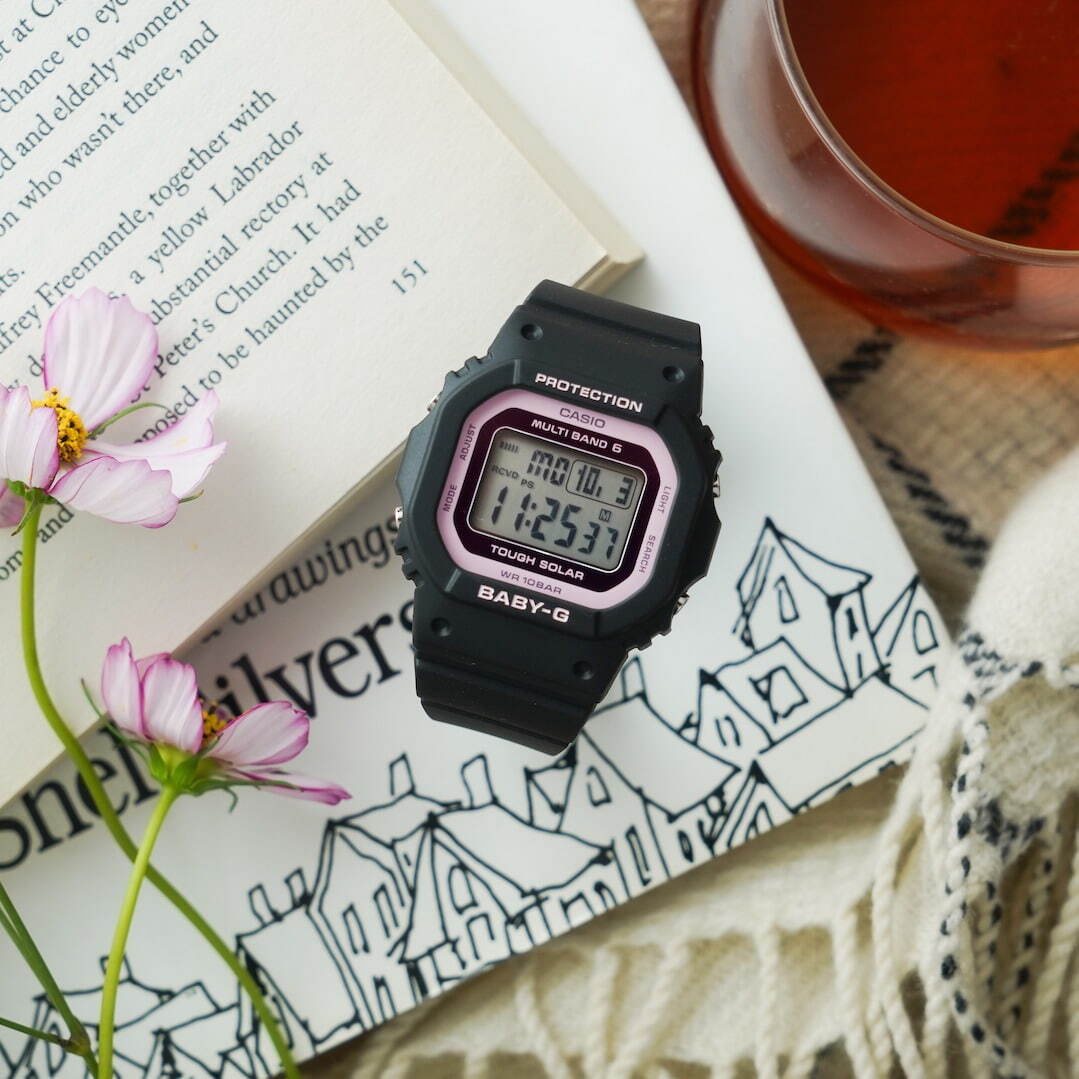 BABY-G新作腕時計、“コンパクト＆スリム”なスクエア型ウオッチ｜写真4