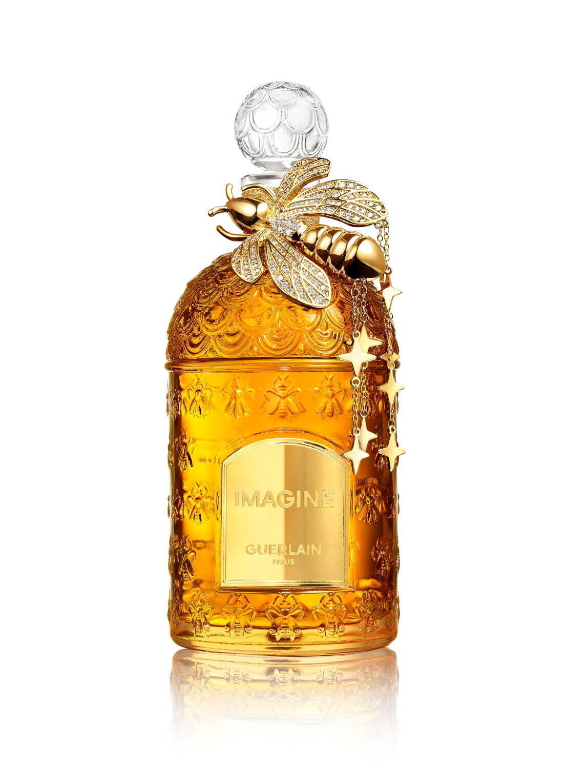 金 ビーボトル ゲラン 蜂 香水 ボトル アンティーク フランス 瓶 - ガラス