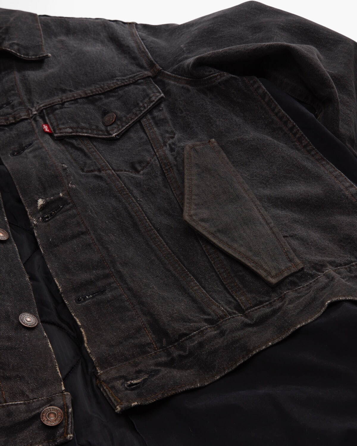 Levi's UNDERCOVER Worn-in Hybrid Trucker Down Jacket リーバイス