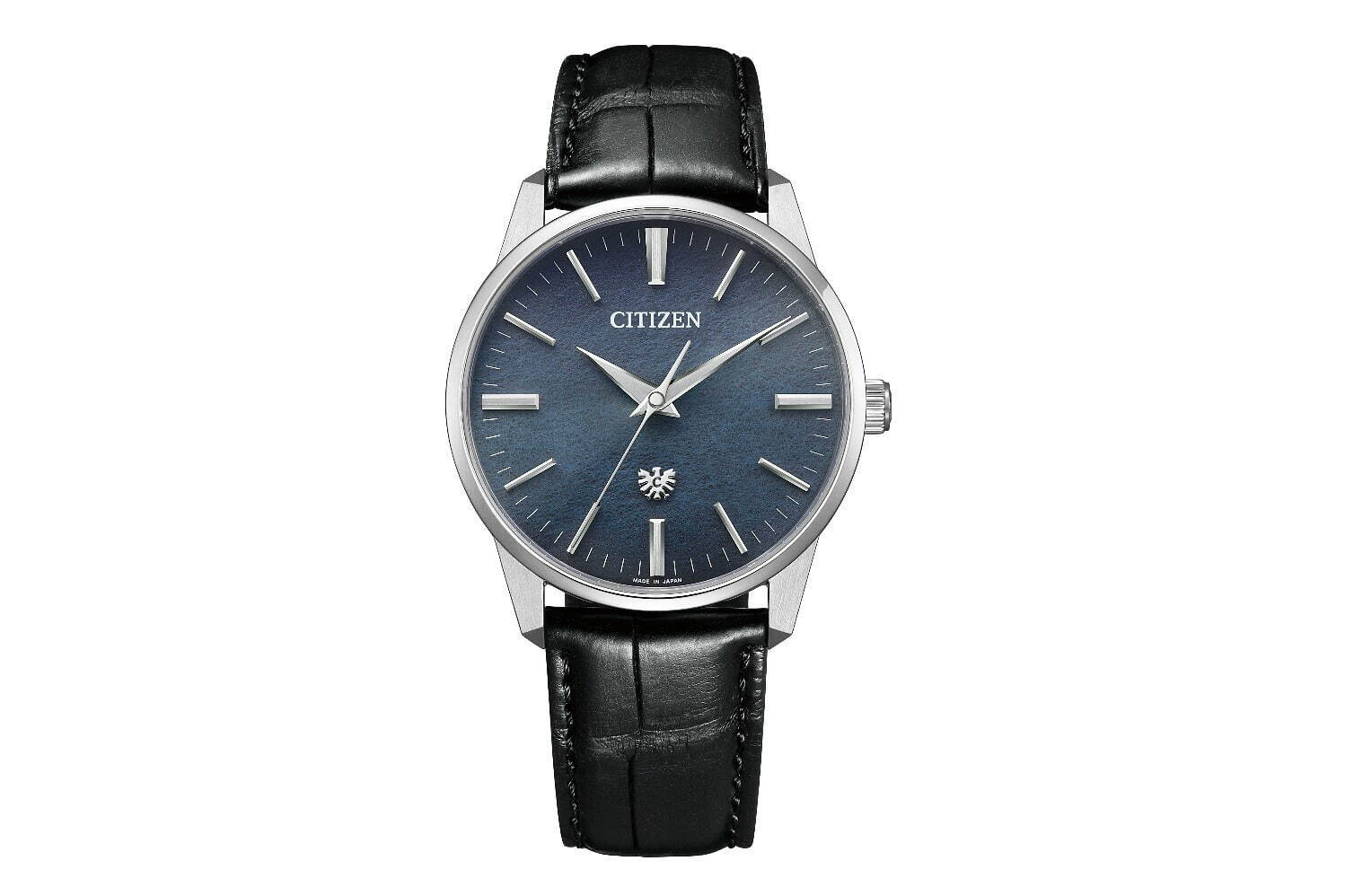 ザ・シチズン新作腕時計、ブランド初“ジャパンブルー”の藍染和紙文字板 