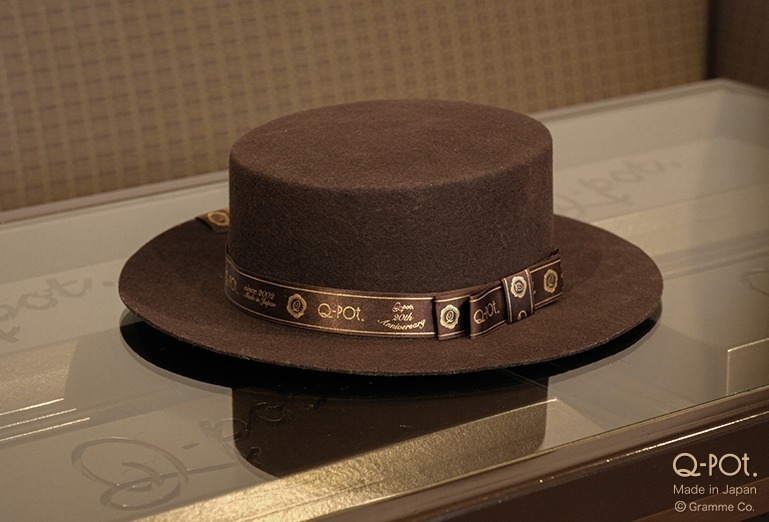 リボン チョコレート フェルト カンカン帽 22,000円