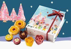 TOKYOチューリップローズ」からクリスマス限定ギフトボックス、花