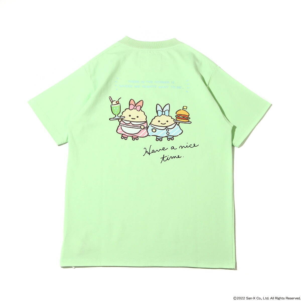 「すみっコぐらし」×アトモス ピンク、”しっぽずダイナー”を描いたTシャツ＆フーディー｜写真9