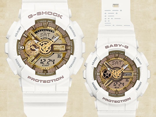 G-SHOCK&BABY-Gのペアウオッチ、“モールス信号”で愛のメッセージを表現したバンド｜写真10