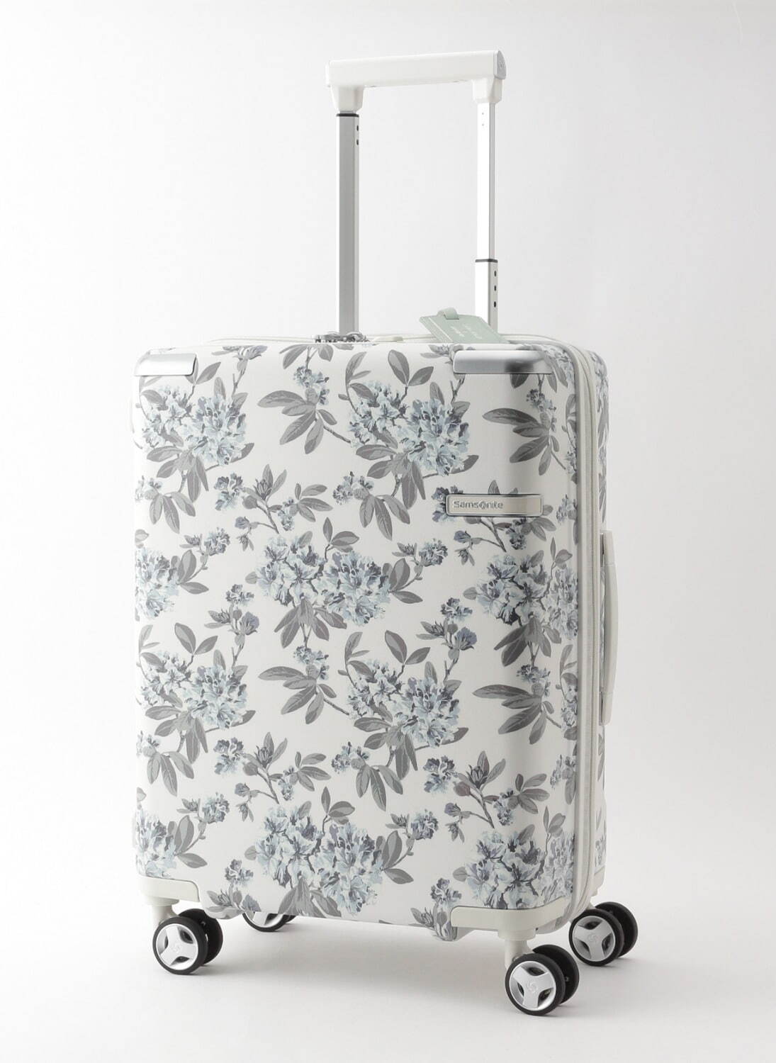 花柄　スーツケース