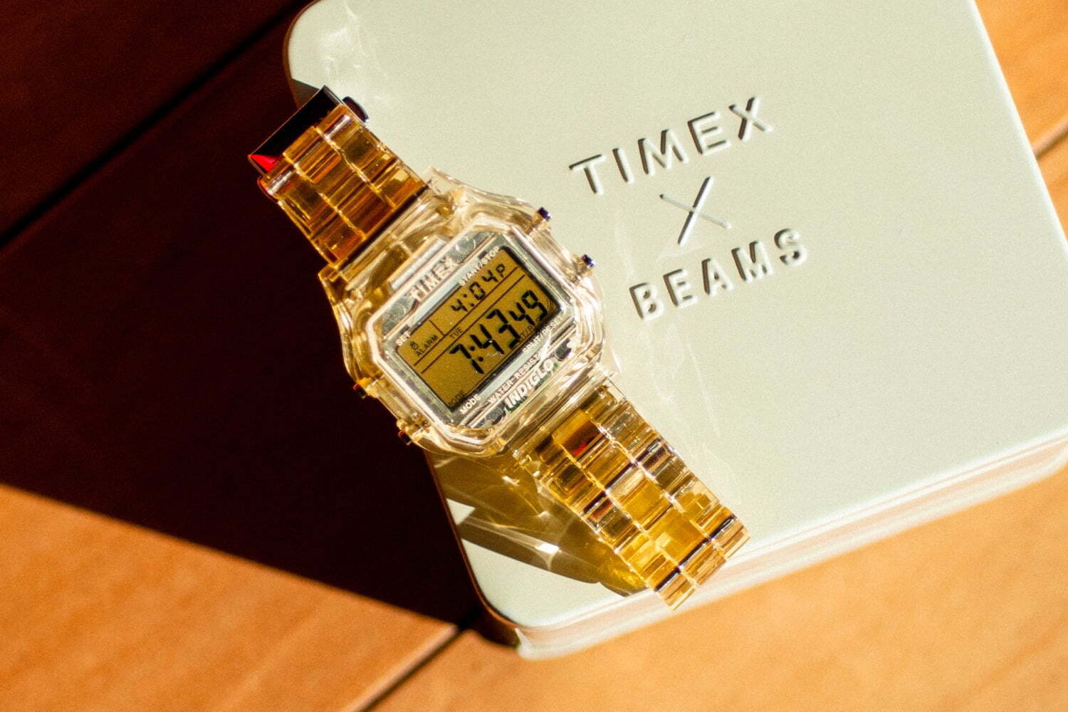 TIMEX Clear Yellow Classic Digital - 腕時計(デジタル)