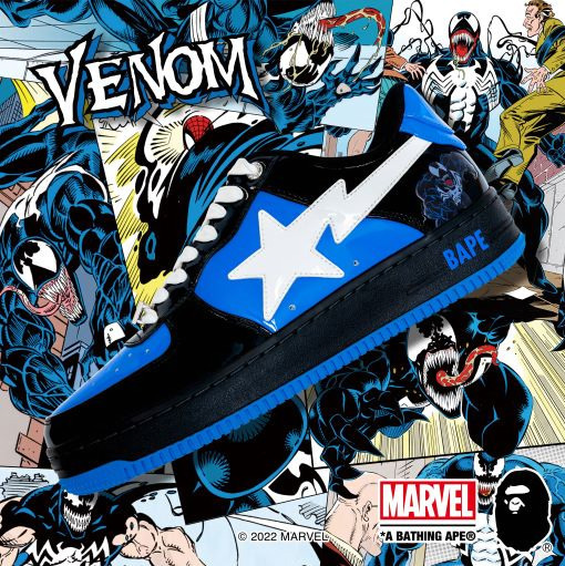 MARVEL × BAPESTA Venom マーベル ベイプスタ ヴェノム