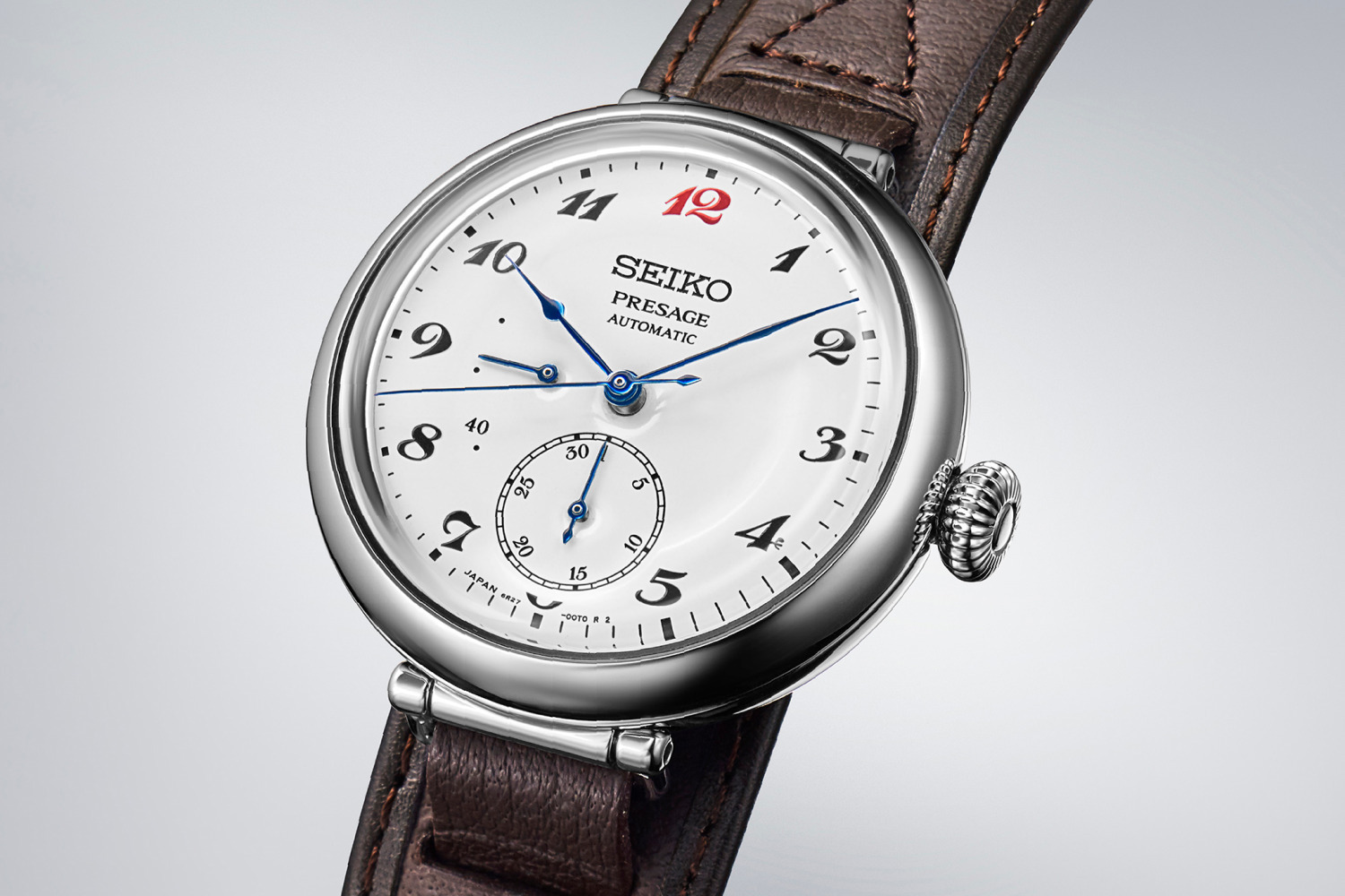 セイコー プレサージュ“国産初の腕時計”着想の限定ウォッチ、琺瑯