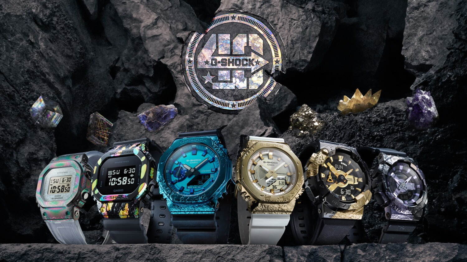G-SHOCK“鉱石”着想の新作腕時計「アドベンチャラーズ ストーン