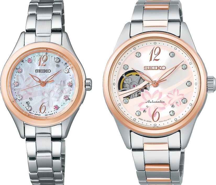 セイコー ルキア＆セイコーセレクション、桜の限定腕時計「2023 SAKURA ...