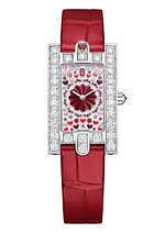 ハリー・ウィンストンのバレンタイン限定腕時計、“ハート型”カボション ...