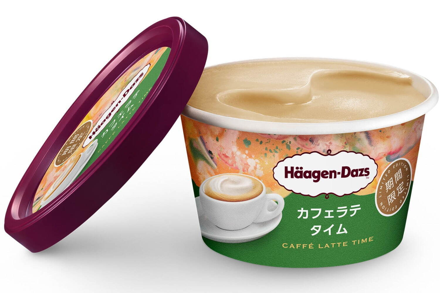 ハーゲンダッツ新作ミニカップ「カフェラテタイム」香ばしい