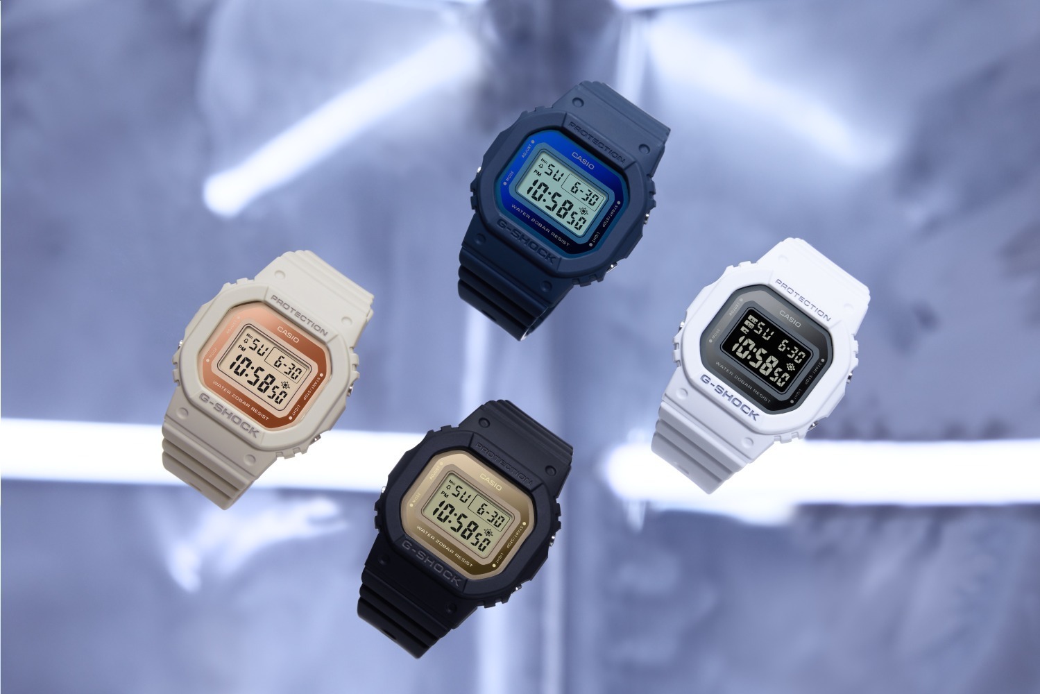 G-SHOCK新作メタリックカラーが光る腕時計、定番モデル「DW-5600」を ...