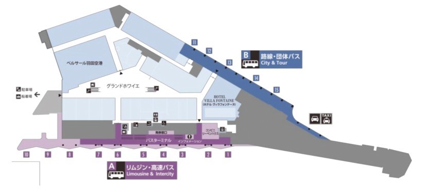 羽田空港に「羽田エアポートガーデン バスターミナル」誕生、日本の観光地を繋ぐ中長距離路線が発着｜写真12