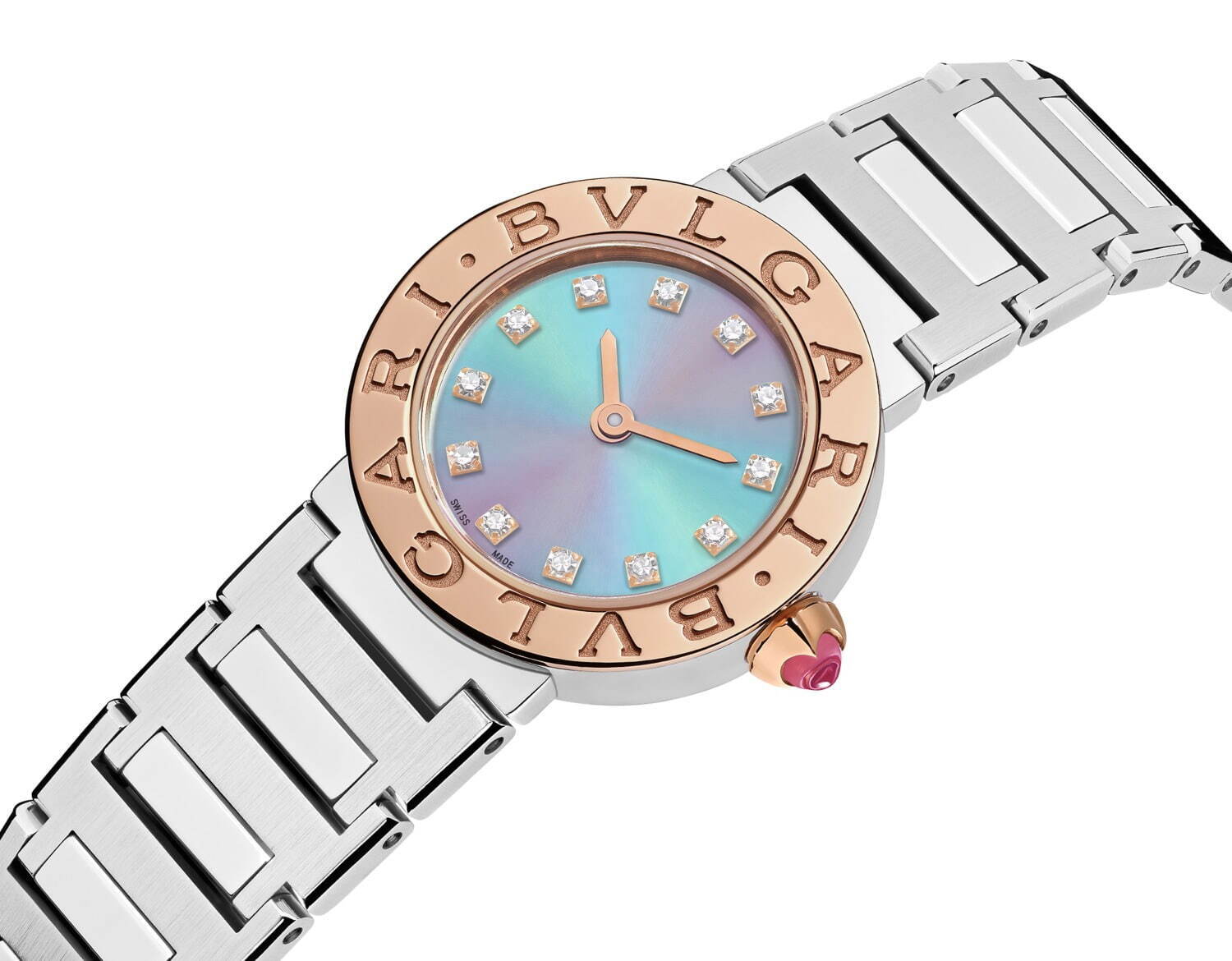 ブルガリ“光で表情が変わる”ダイヤルの新作腕時計、BLACKPINK・LISAと 