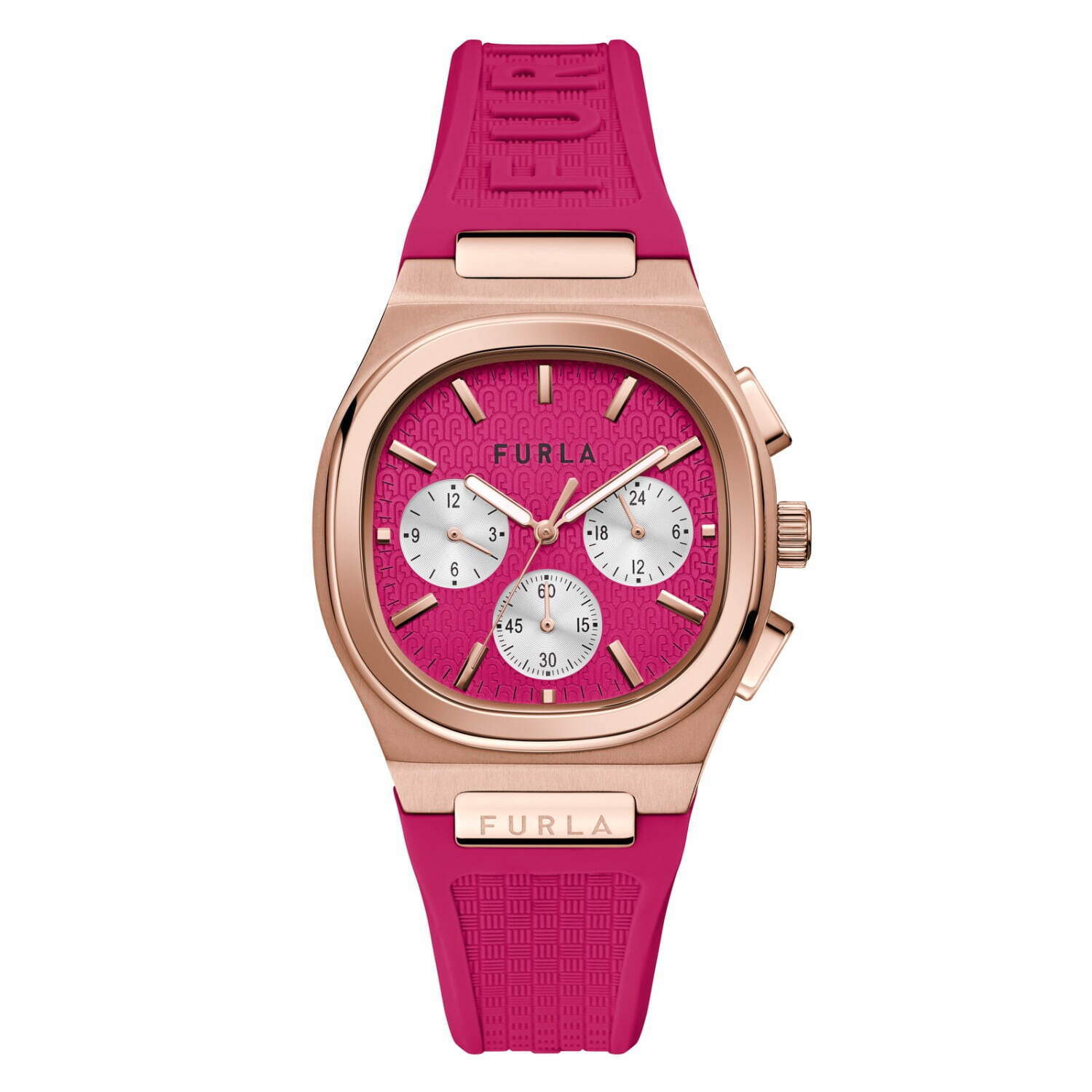 フルラ“パステルカラー”の新作腕時計、ロゴ入りシリコンベルトで ...