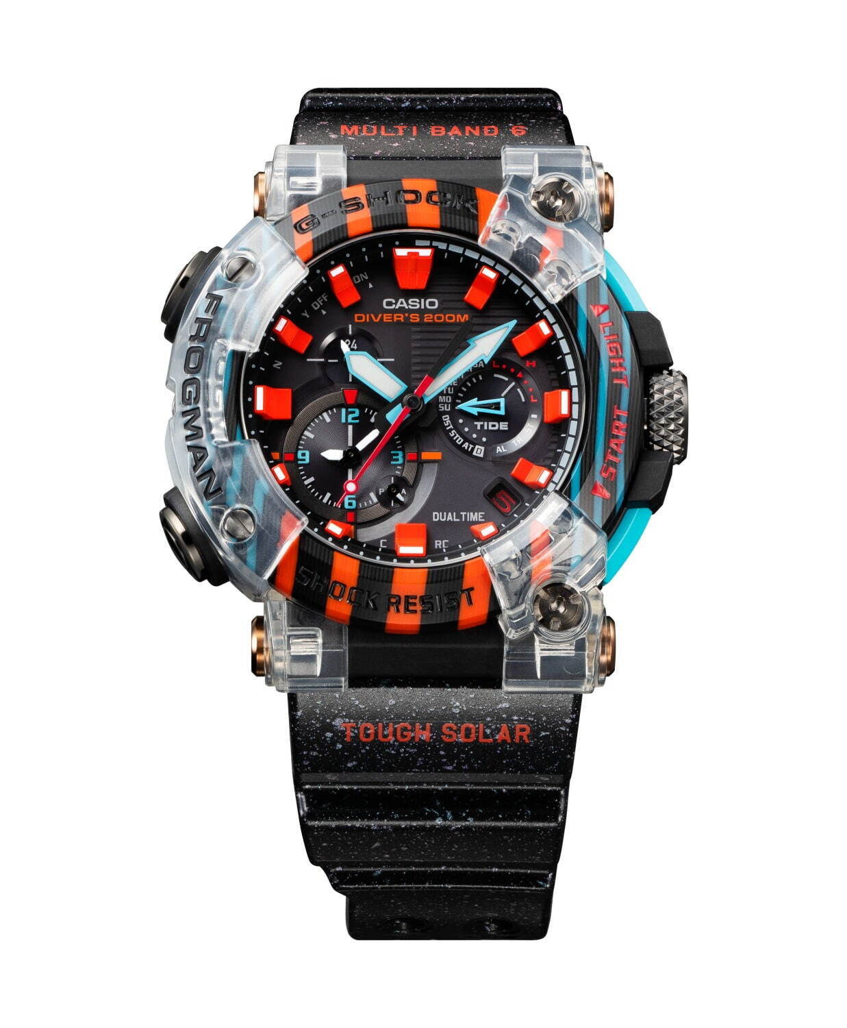 G-SHOCKの腕時計「フロッグマン」に“ヤドクガエル”モチーフの30周年