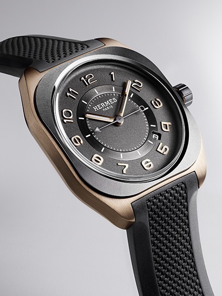 専用エルメスHERMES　腕時計　H08　チタン　ブラックゴールド　新品 未使用