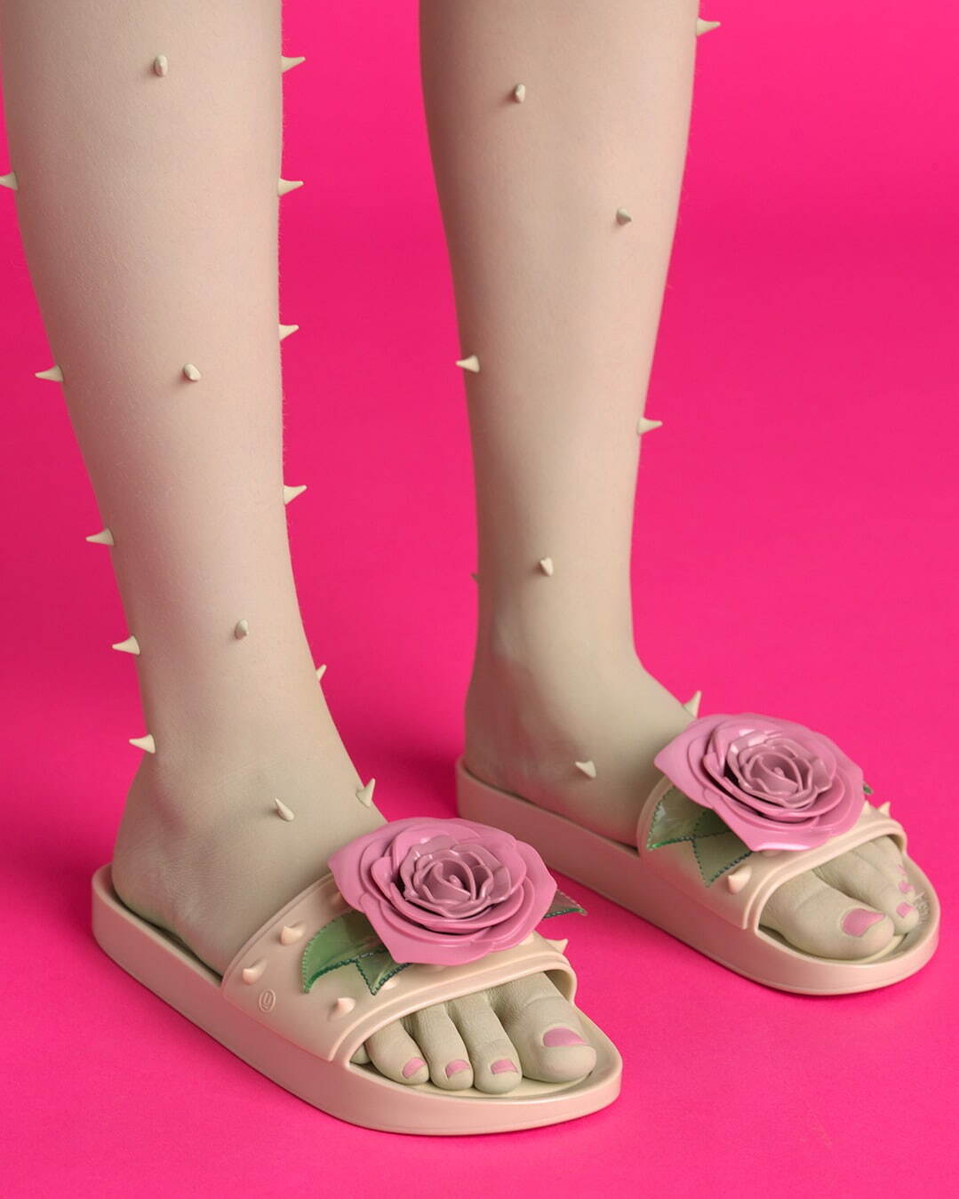 【国産格安】メリッサ　アンダーカバー　バラサンダル 靴