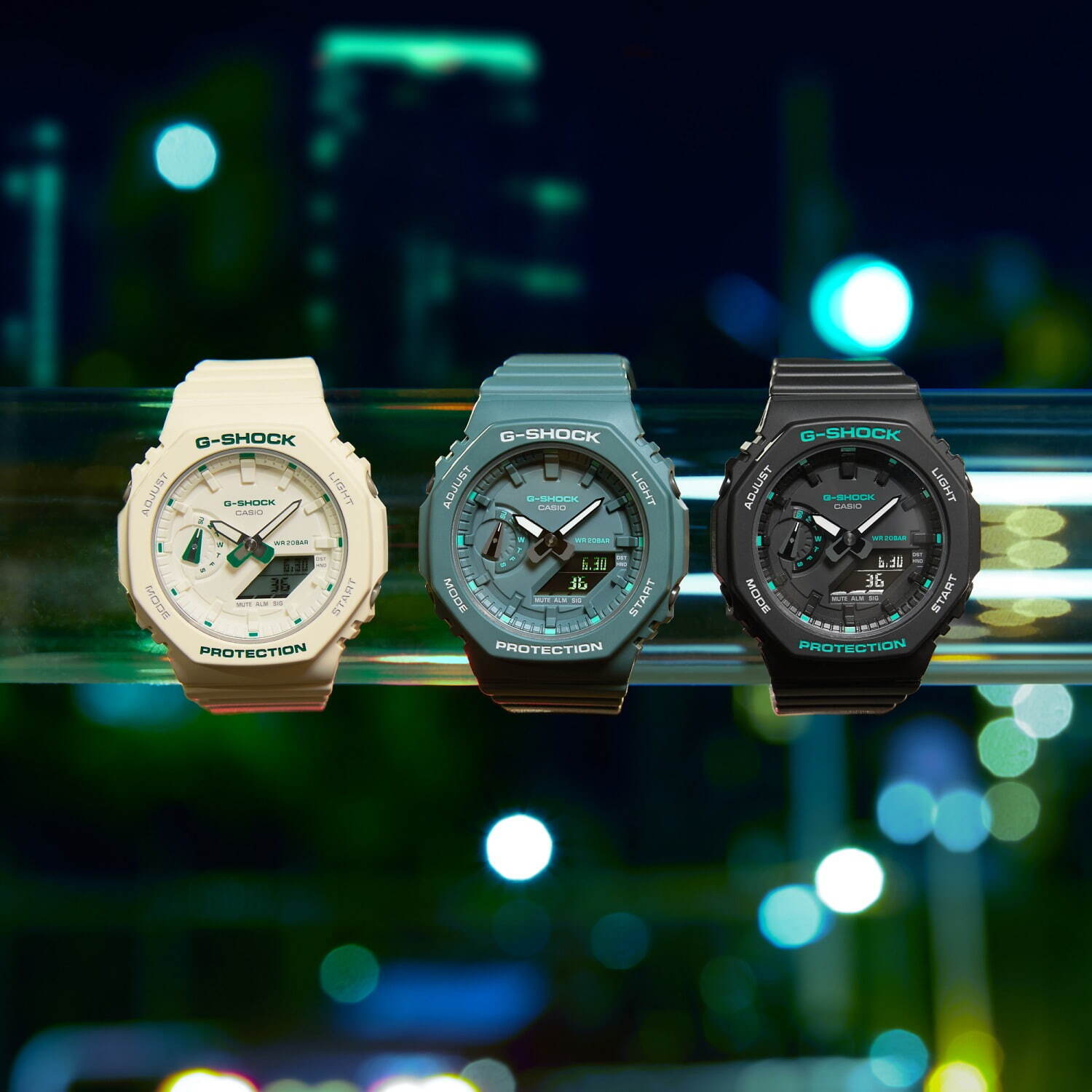 G-SHOCK アクアグリーン ベルランゴカラー - 腕時計(デジタル)