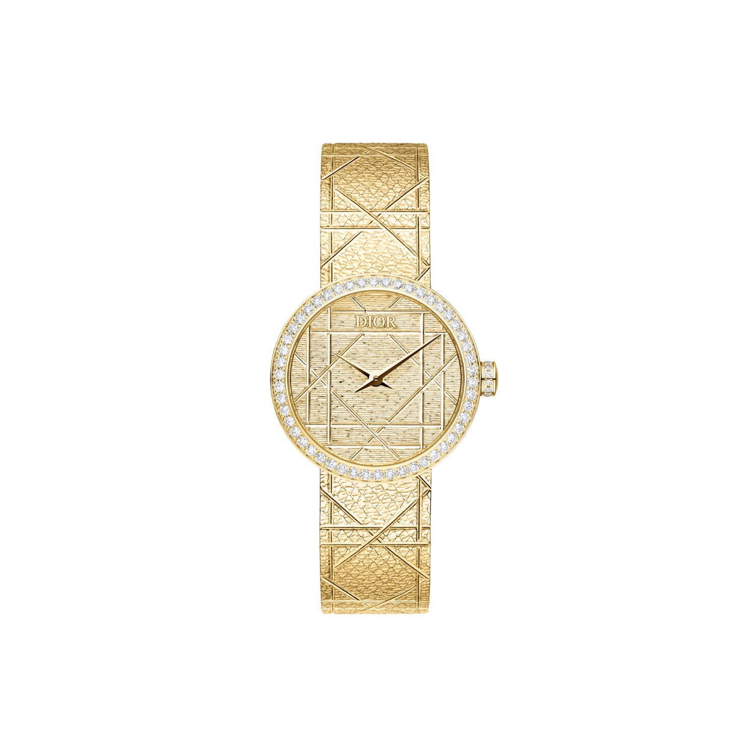 ディオールの新作腕時計、手彫りの「カナージュ」文字盤＆ダイヤモンド ...