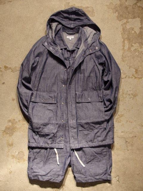 Engineered Garments "Lt Parka - Dungaree Cloth / Indigo" - 画像3枚目